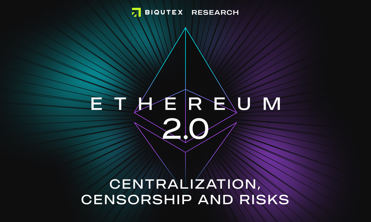 Ethereum 2.0: Centralization, Censorship and Risks